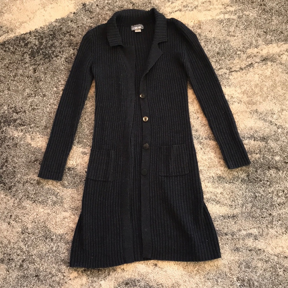 Dark grey cardigan